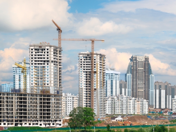 Hyderabad City Skyline with Modern Real Estate Developments by FMG Properties