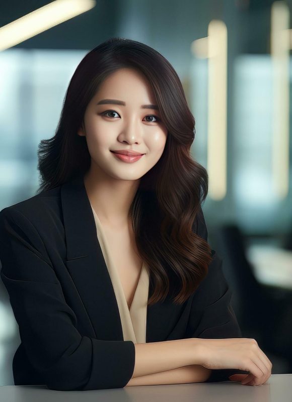 portrait-of-a-beautiful-businesswoman-in-modern-office-asian-manager-looking-at-camera-and-smiling-confident-female-ceo-planning-and-managing-company-free-photo
